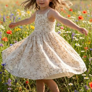 Pamuk VOILE EMBROIDERY Kiara off white