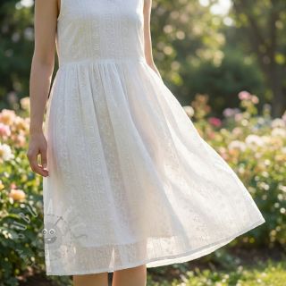 Pamuk EMBROIDERY Pattern white