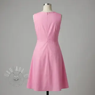 Tkanina od pamuka i viskoze light pink