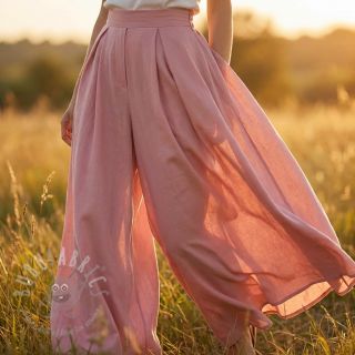 Tkanina od pamuka i viskoze light rose