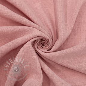 Pamučna tkanina SLUB WASHED old rose