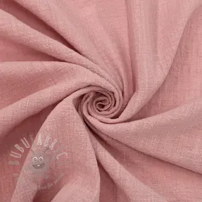 Pamučna tkanina SLUB WASHED old rose