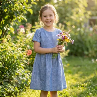 Pamuk s lanom LUREX blue