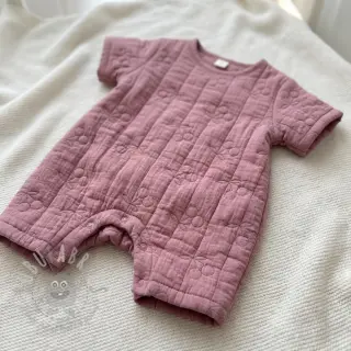 Tetra Tkanina/Muslin STEPPED Cherries mauve