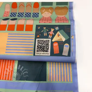 Pamuk Lets go camping PANEL digital print
