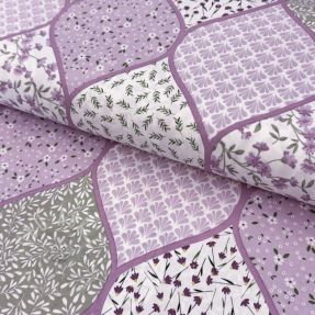 Pamuk Flowers patchwork lilac
