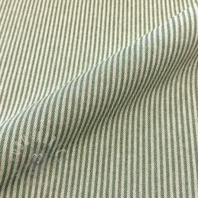 Dekorativna tkanina DOBBY Colored stripe army green