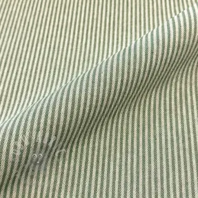 Dekorativna tkanina DOBBY Colored stripe army green