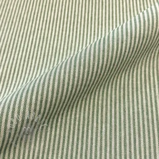 Dekorativna tkanina DOBBY Colored stripe army green