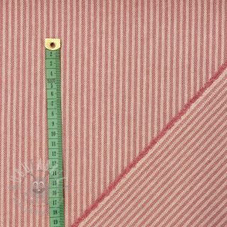 Dekorativna tkanina DOBBY Colored stripe blush