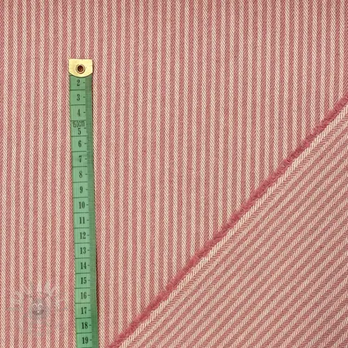 Dekorativna tkanina DOBBY Colored stripe blush