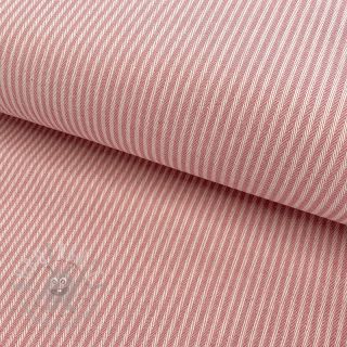 Dekorativna tkanina DOBBY Colored stripe blush