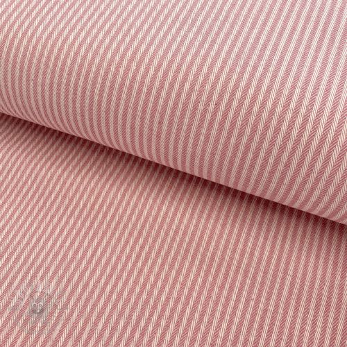 Dekorativna tkanina DOBBY Colored stripe blush