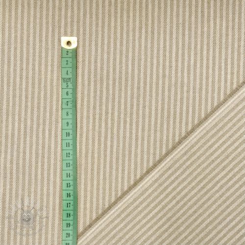 Dekorativna tkanina DOBBY Colored stripe linen