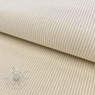 Dekorativna tkanina DOBBY Colored stripe linen