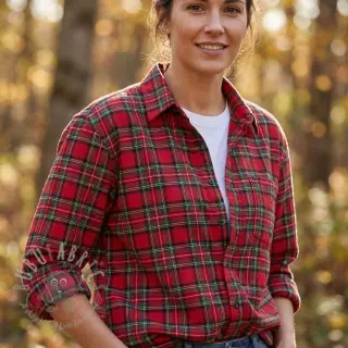 Pamuk LIGHT FLANNEL Check design G