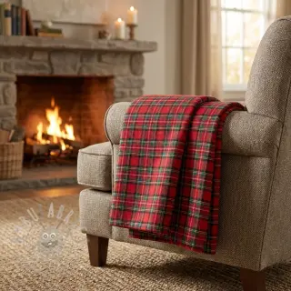 Pamuk LIGHT FLANNEL Check design G