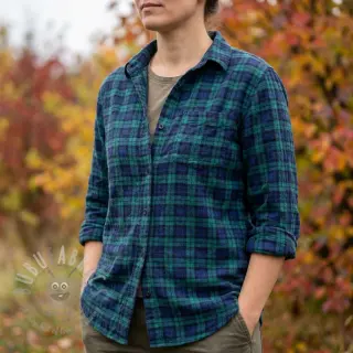 Pamuk LIGHT FLANNEL Check design A