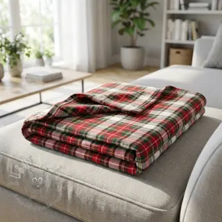 Pamuk LIGHT FLANNEL Check design D