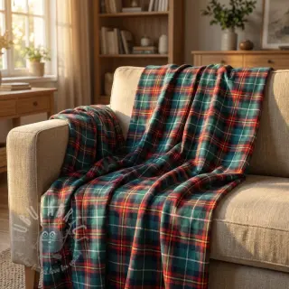 Pamuk LIGHT FLANNEL Check design E