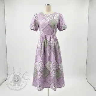 Pamuk Flowers patchwork lilac