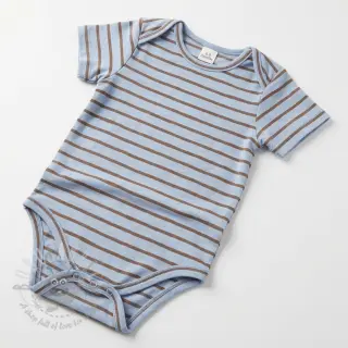 Jersey Stripes dusty blue