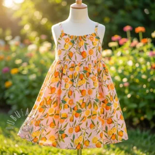 Viskoza RAYON POPLIN Fruity design F