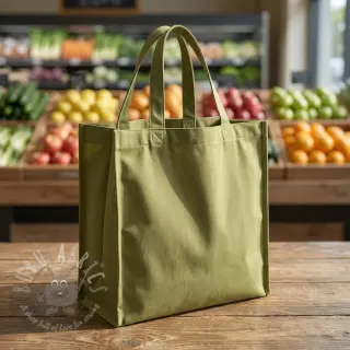 Pamuk TWILL soft brushed lime