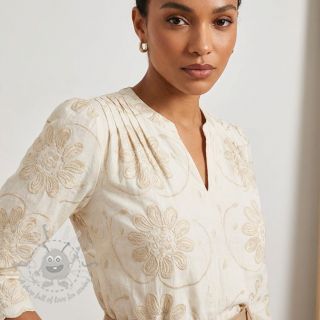 Pamuk EMBROIDERY Bellagio butter