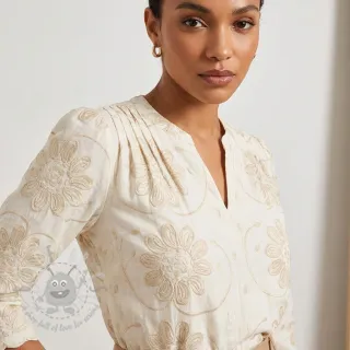 Pamuk EMBROIDERY Bellagio butter