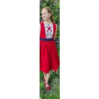 Lan predpran dark red