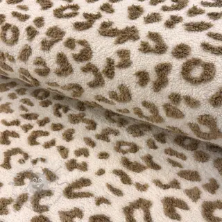 Tkanina za kapute TEDDY Panthera light brown