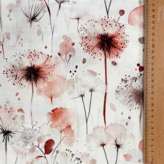 Viskoza s lanom Flower sea design C