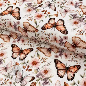 Viskoza s lanom Botanic design C