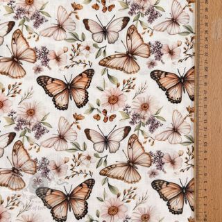 Viskoza s lanom Botanic design C