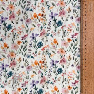 Viskoza s lanom Shabby chic design D