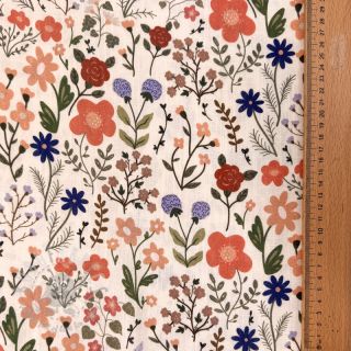 Viskoza s lanom Botanic design B