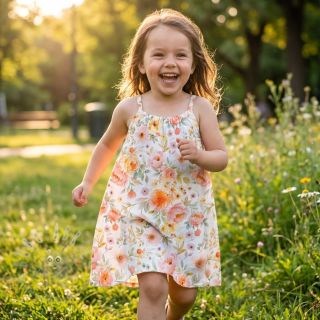 Viskoza s lanom Floral design A