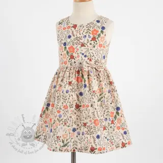 Viskoza s lanom Botanic design B