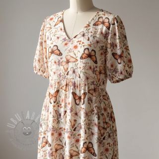 Viskoza s lanom Botanic design C