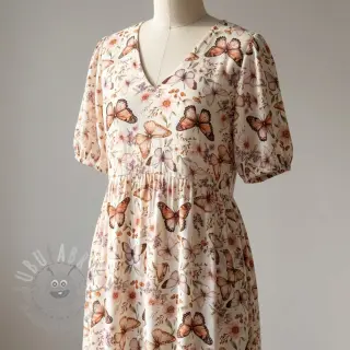 Viskoza s lanom Botanic design C