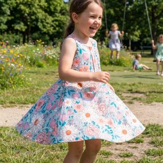 Viskoza s lanom Bright and bold design D