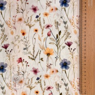 Viskoza s lanom Botanic design A