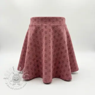 Rastezljivi baršun STRETCH Little bunny old pink