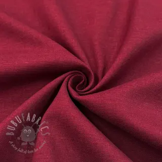 Viskoza s lanom SPANDEX burgundy