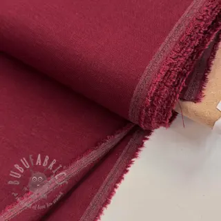 Viskoza s lanom SPANDEX burgundy