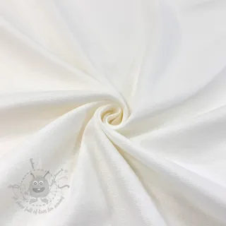 Viskoza s lanom SPANDEX off white