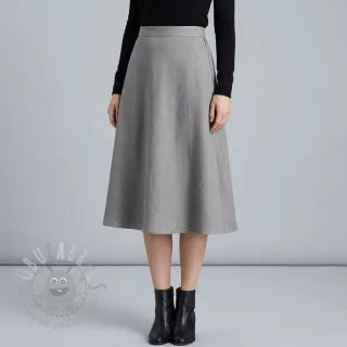 Viskoza s lanom SPANDEX grey