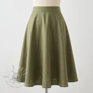 Viskoza s lanom SPANDEX moss green