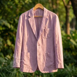 Viskoza s lanom SPANDEX lilac